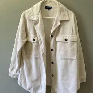 Off white oversized jacket, worn once.